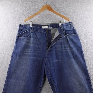 Vintage Levi Silver Tab‎ Baggy Jeans Men's 42x36 Blue Denim Relaxed Fits(42x32)